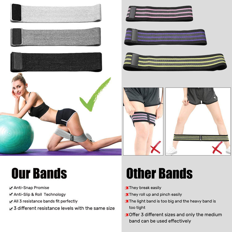 Fitnessgeräte elastisches Band Hüftring