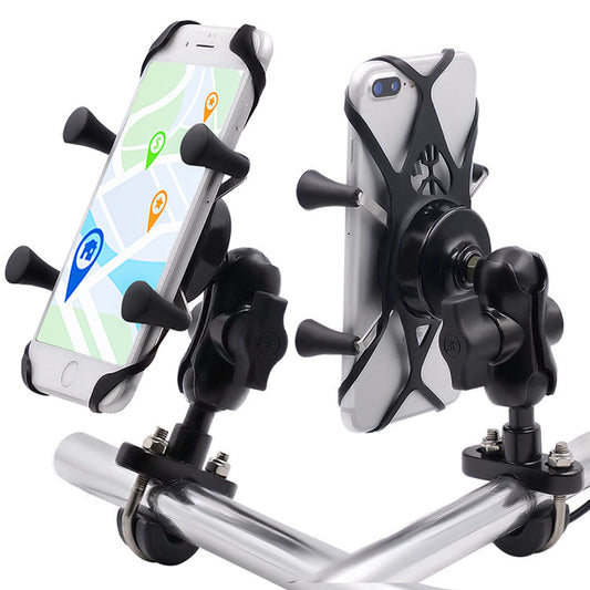 Motorrad-Handyhalterung Modifikation E-Bike Fahrrad Zubehör Aluminiumlegierung Basis-Halterung