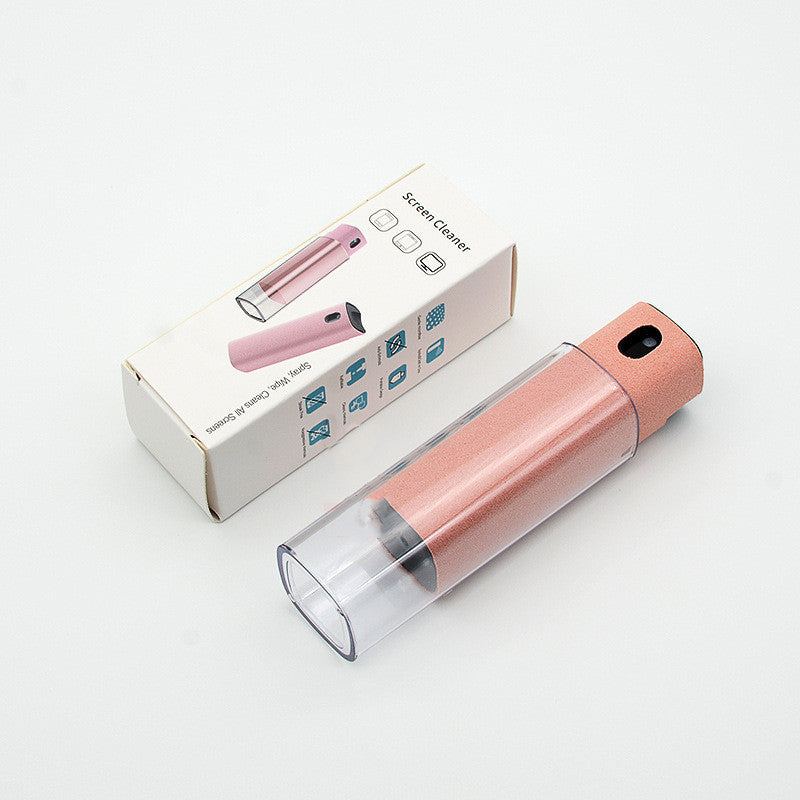 „Mobiler Bildschirmreiniger für Handy und Laptop mit integrierter Aufbewahrung“