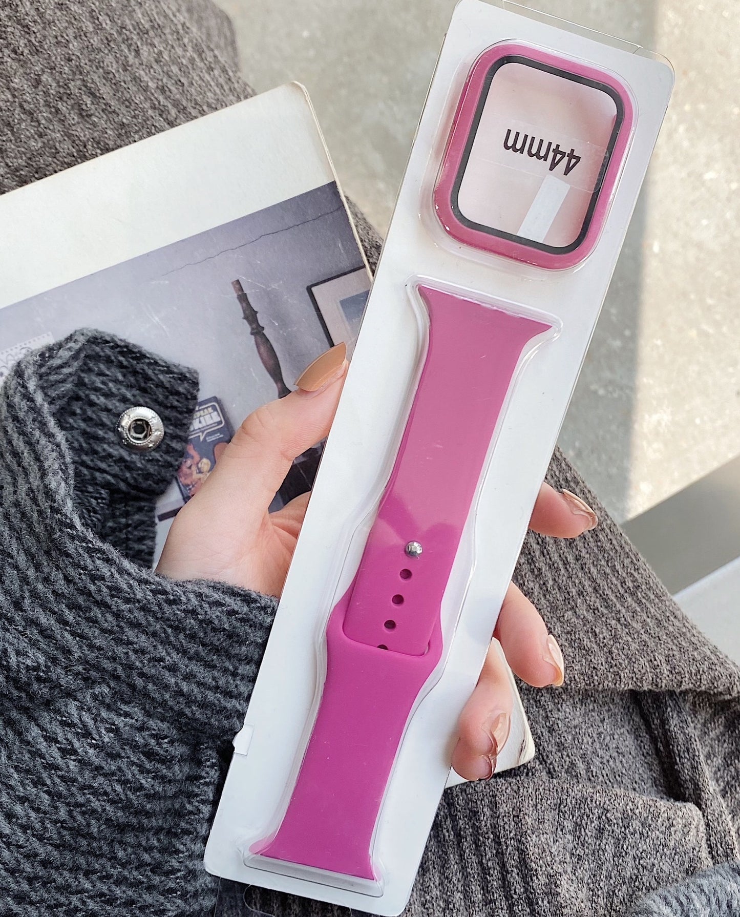Kompatibel mit Apple, kompatibel mit Apple, geeignet für Iphone Watch Matching und Uhrengehäuse