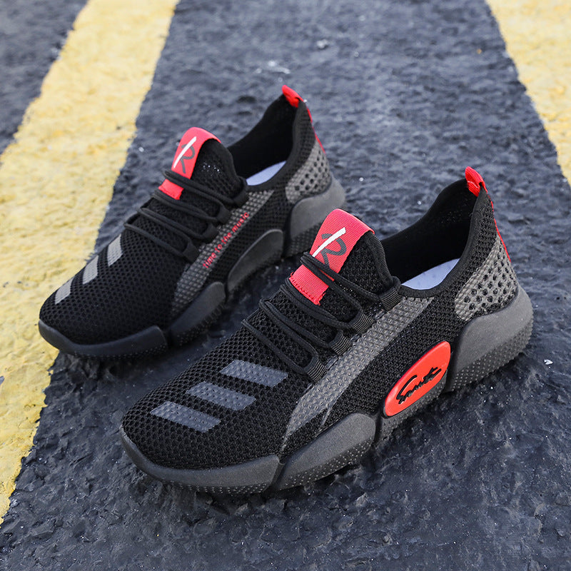 Explosive Stil Koreanische Netz Schuhe mit Stoff