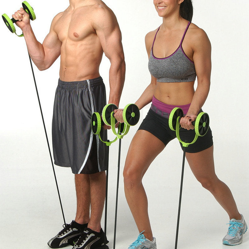 Haushalt Kunststoff Bauchmuskelrad Fitness