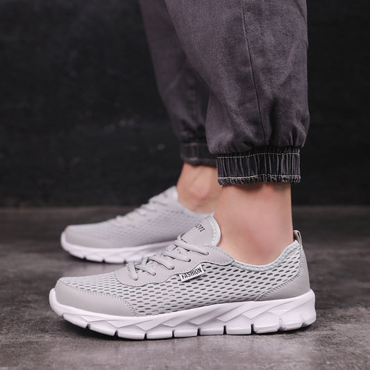 Sommer Neue Stil Mesh Schuhe Gr.39-49 Atmungsaktive Casual Sport Schuhe Männer