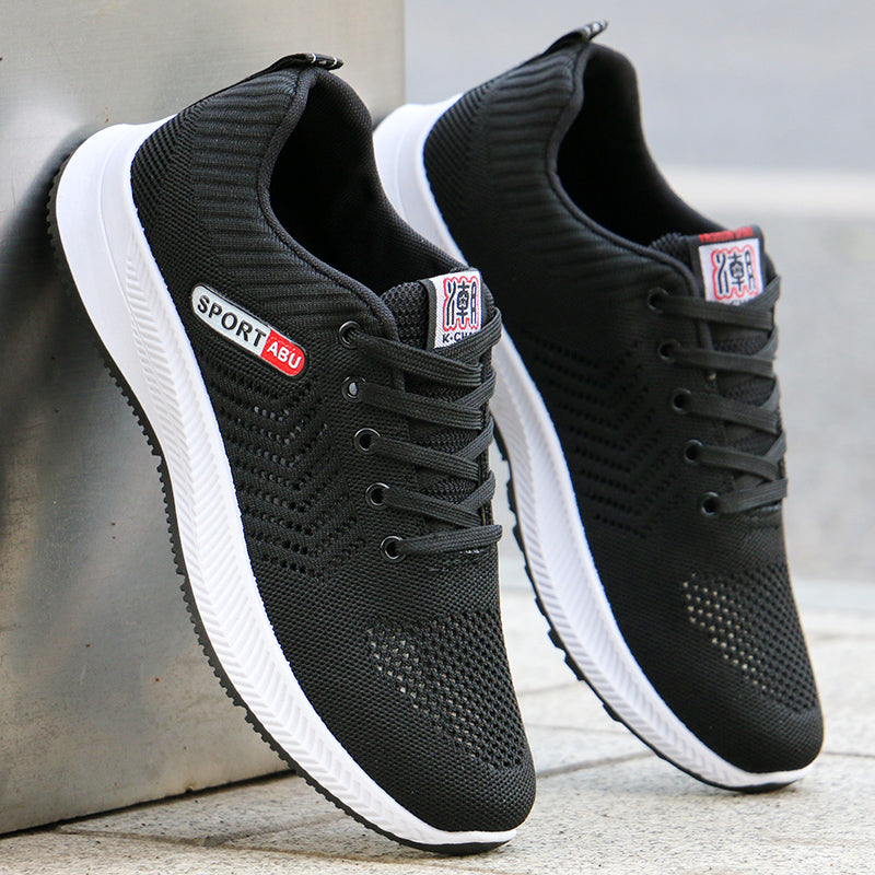 atmungsaktiv Netz Herren Sneakers – Rutschfest, Leicht & Stylisch