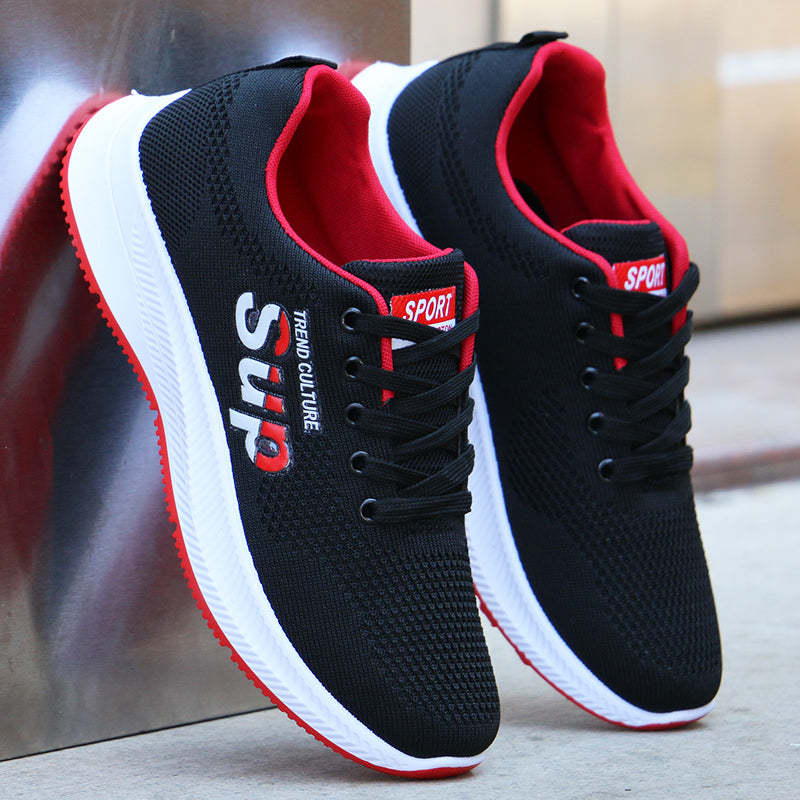 atmungsaktiv Netz Herren Sneakers – Rutschfest, Leicht & Stylisch