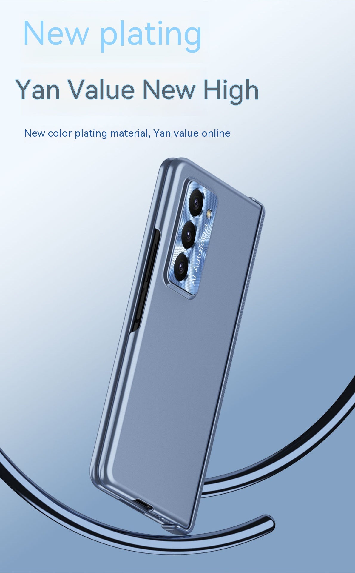 Samsung Z Fold 3-5 Modelle/Dekompression Magnetische Scharnier Faltbare Schutzhülle