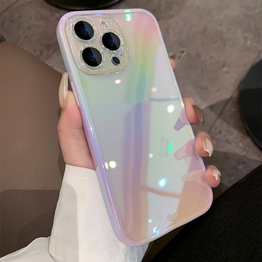 Laser Bunte lila Handyhülle