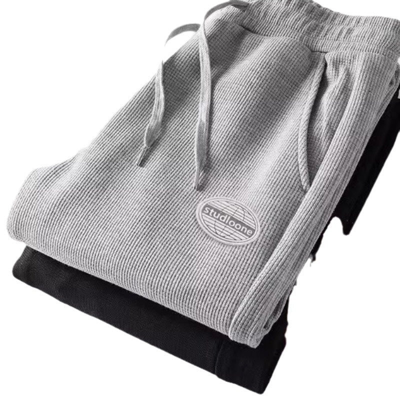Waffel-Strukturierte Jogginghose Für Freizeit- Und Sportkleidung