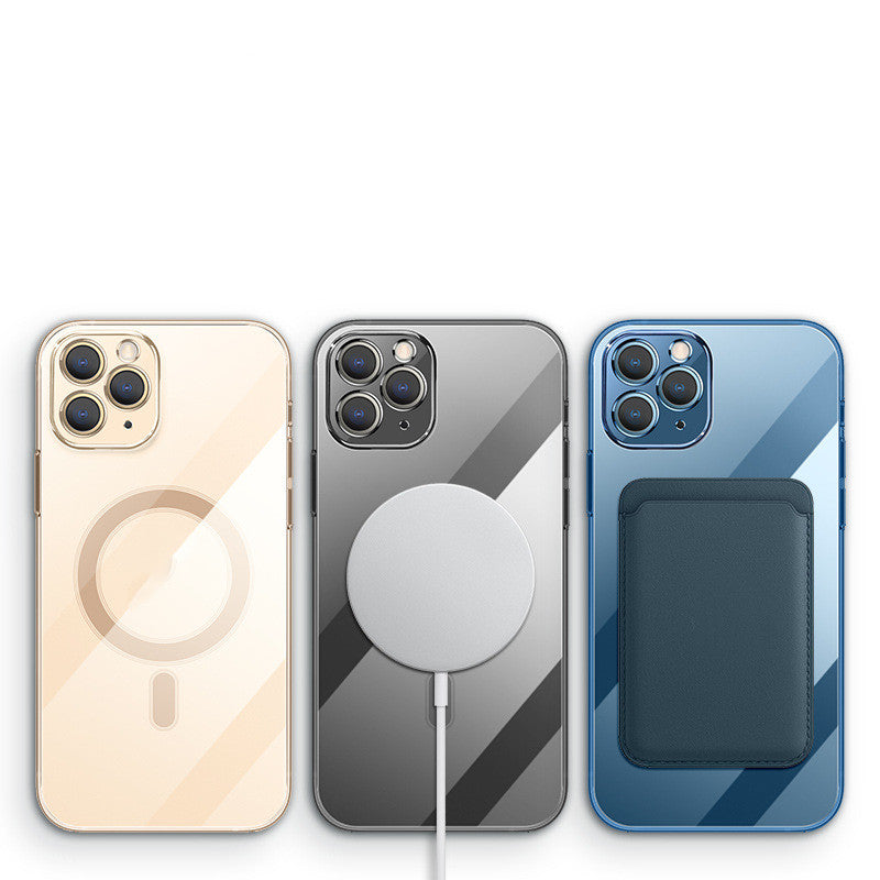 iPhone 11-13 Modelle/Galvanization Magnetischer Volllinsenschutz