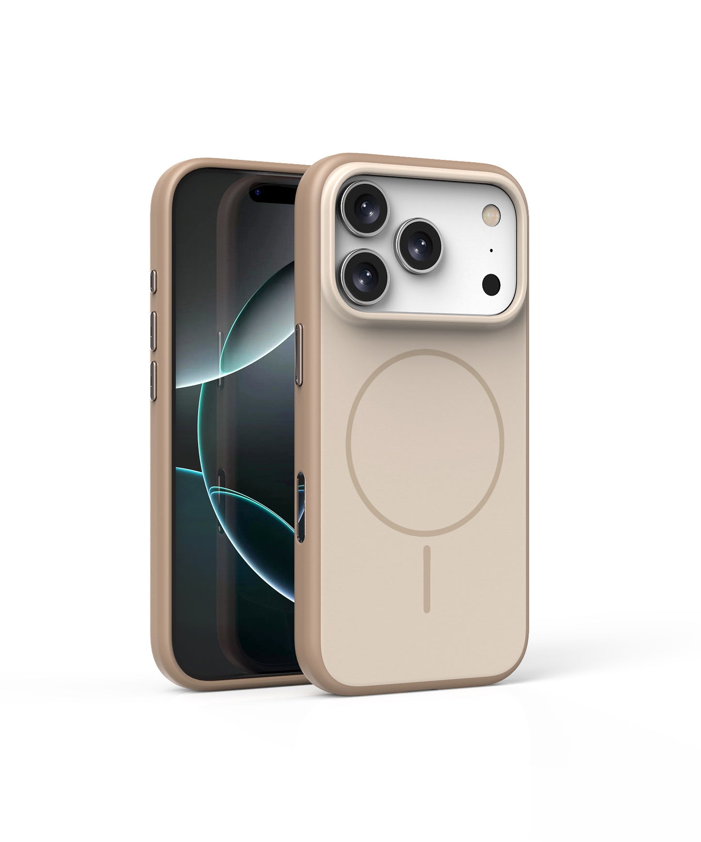 iPhone 17 Modelle/Mattierte magnetische Handy-Schutzhülle