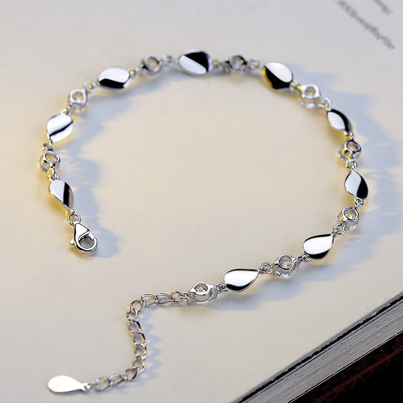 Armband aus diamantbesetztem 925er Sterlingsilber