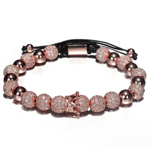 Luxuriöse Armbänder mit Charms für handgemachte Schmuck Frau Geschenk