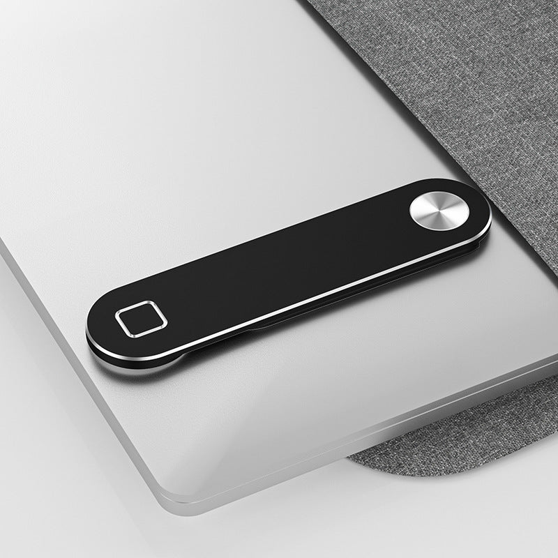 Laptop-Handyhalter, Verstellbarer Laptop-SeitenhalterungscLaptop-Handyhalter, Verstellbarer Laptop-Seitenhalterungsclip, Magnetische Laptop-Monitorhalterung, Computer-Laptop-Handyständer Faltbare Aluminium-Erweiterungshalterung Tablet-Clip Für Dual-Screen