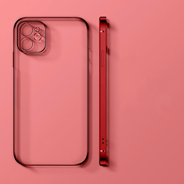Für iPhone 12 Pro Max Transparente, ultradünne All-inclusive-Hülle