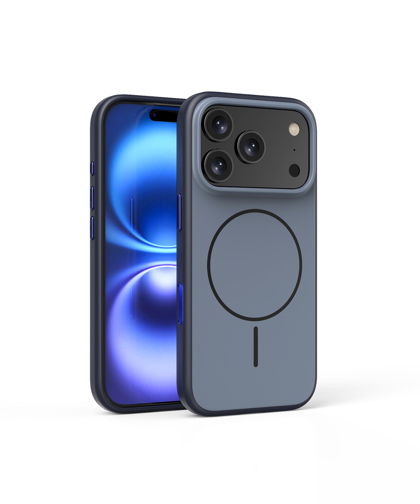iPhone 17 Modelle/Mattierte magnetische Handy-Schutzhülle