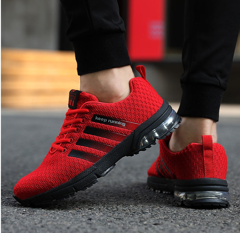 Gr. 35-47 / Sportschuhe atmungsaktives Mesh Outdoor Männer und Frauen Laufschuhe Fitness Joggingschuhe