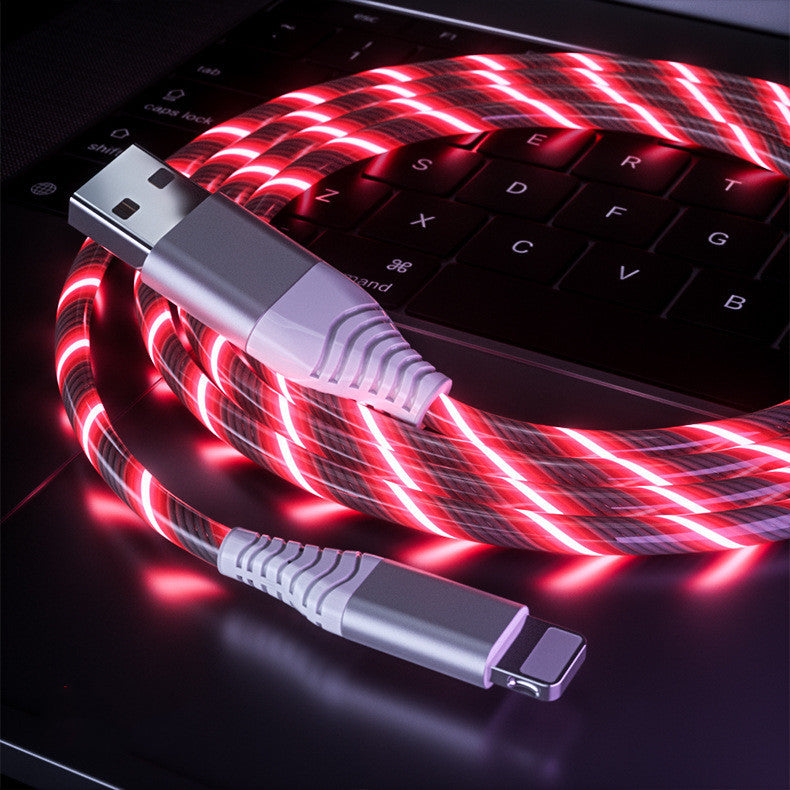 USB-Lade- und Datenkabel mit Beleuchtung