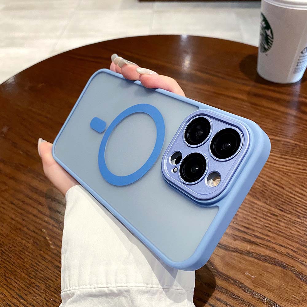 iPhone 11-15 Modelle/  Neues Magnetisches Mattes Hautgefühl