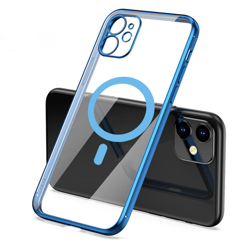 iPhone 11-13 Modelle/Galvanization Magnetischer Volllinsenschutz