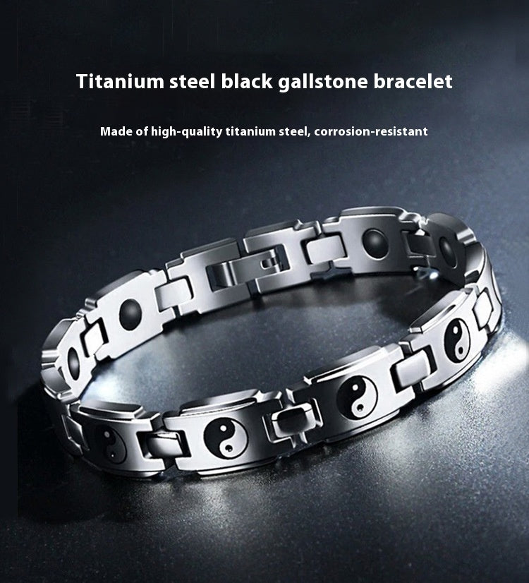 Titan Stahl Armband Schmuck für Männer