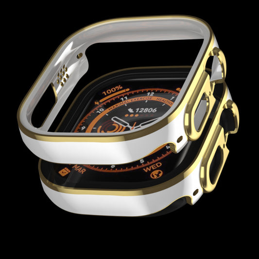 Schutzhülle AppleWatchUltra Case AppleWatch Zweifarbige All-in-One-Hülle