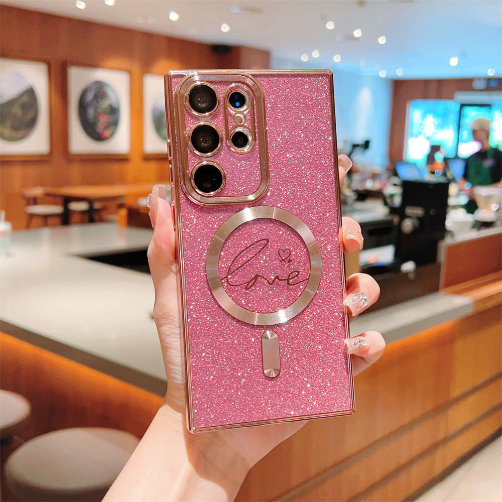 Samsung S21-S24 Modelle/ Strong Magnetic Love Phone Case – Eleganz trifft auf Power-Schutz