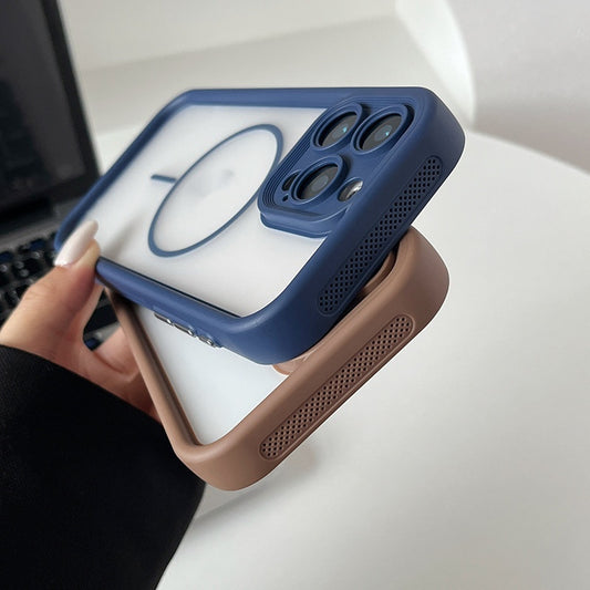 Geeignet Für 17 Modelle Frosted Magnetic Skin-absorbing Soft Cover