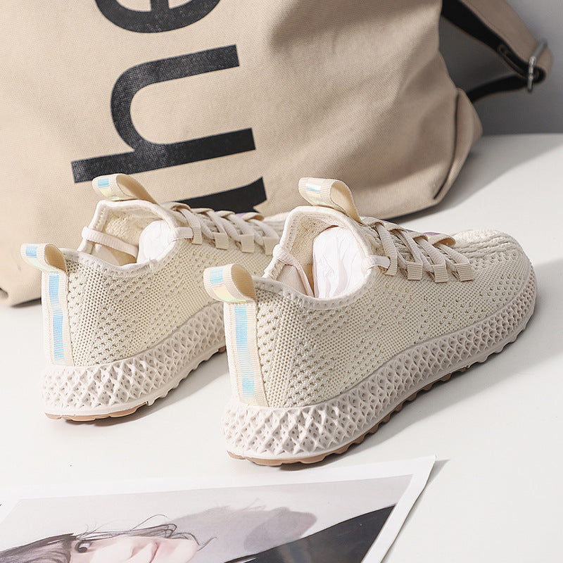 Neue Stil Fliegen Gewebte Socken Schuhe Casual Sport Schuhe Frauen Laufschuhe