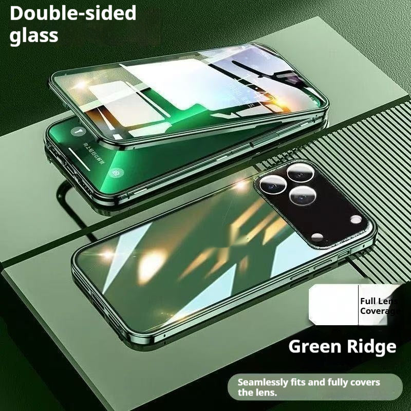 iPhone 17 Modelle/ Magnetische doppelseitige Glas-Schutzhülle 360*