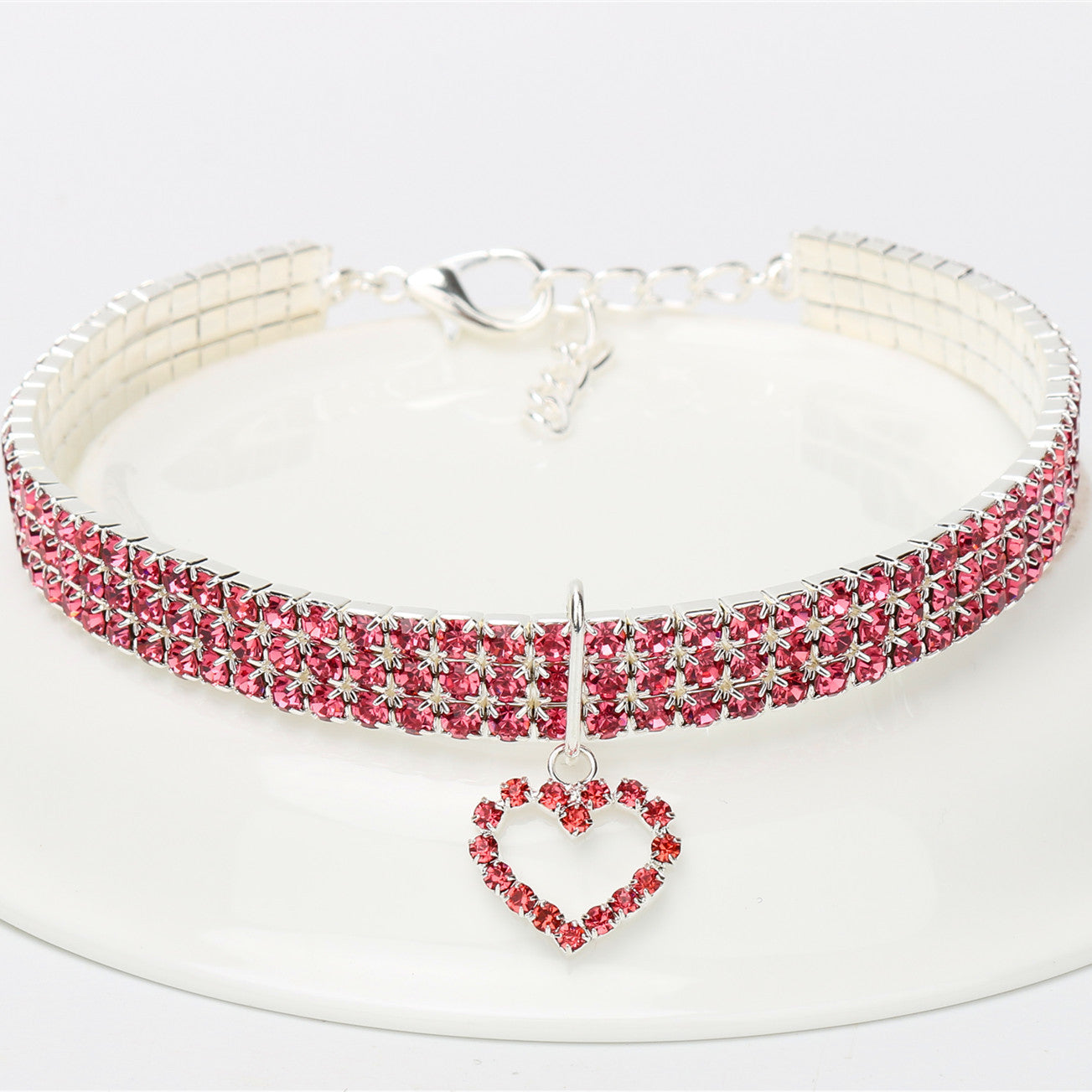 Elastische Liebe Katze und Hund Ornamente