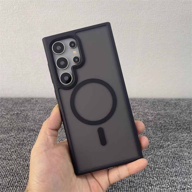 Samsung S24 Ultra/Magnetische hautabsorbierende Matte Schutzhülle