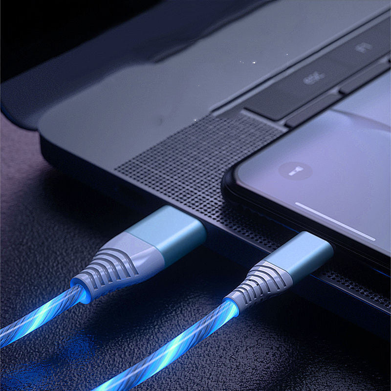 USB-Lade- und Datenkabel mit Beleuchtung