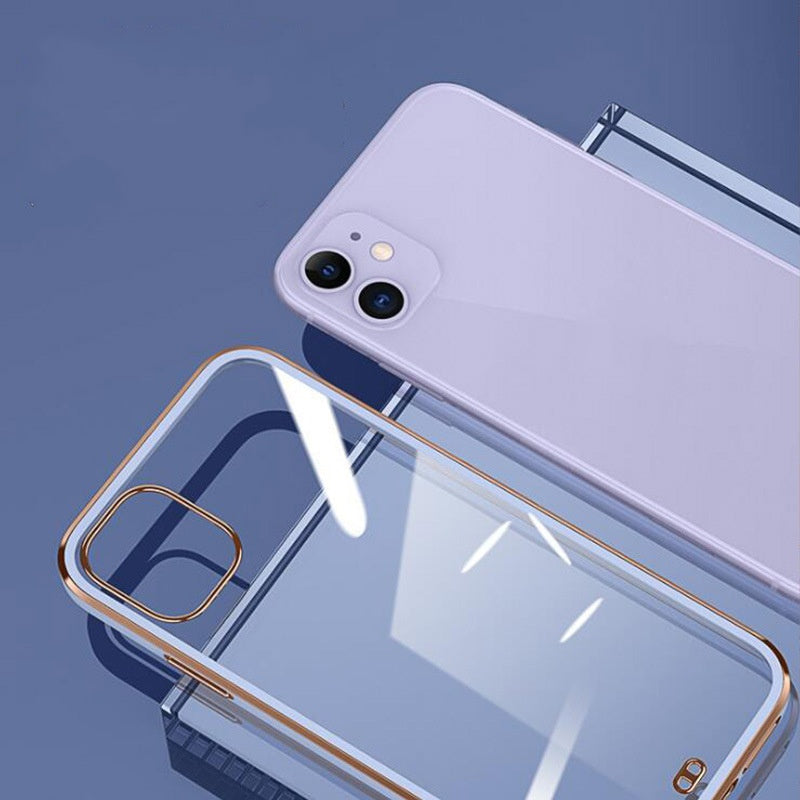 iPhone 11-15 Modelle/ Transparente Weiche Hülle Beschichtung