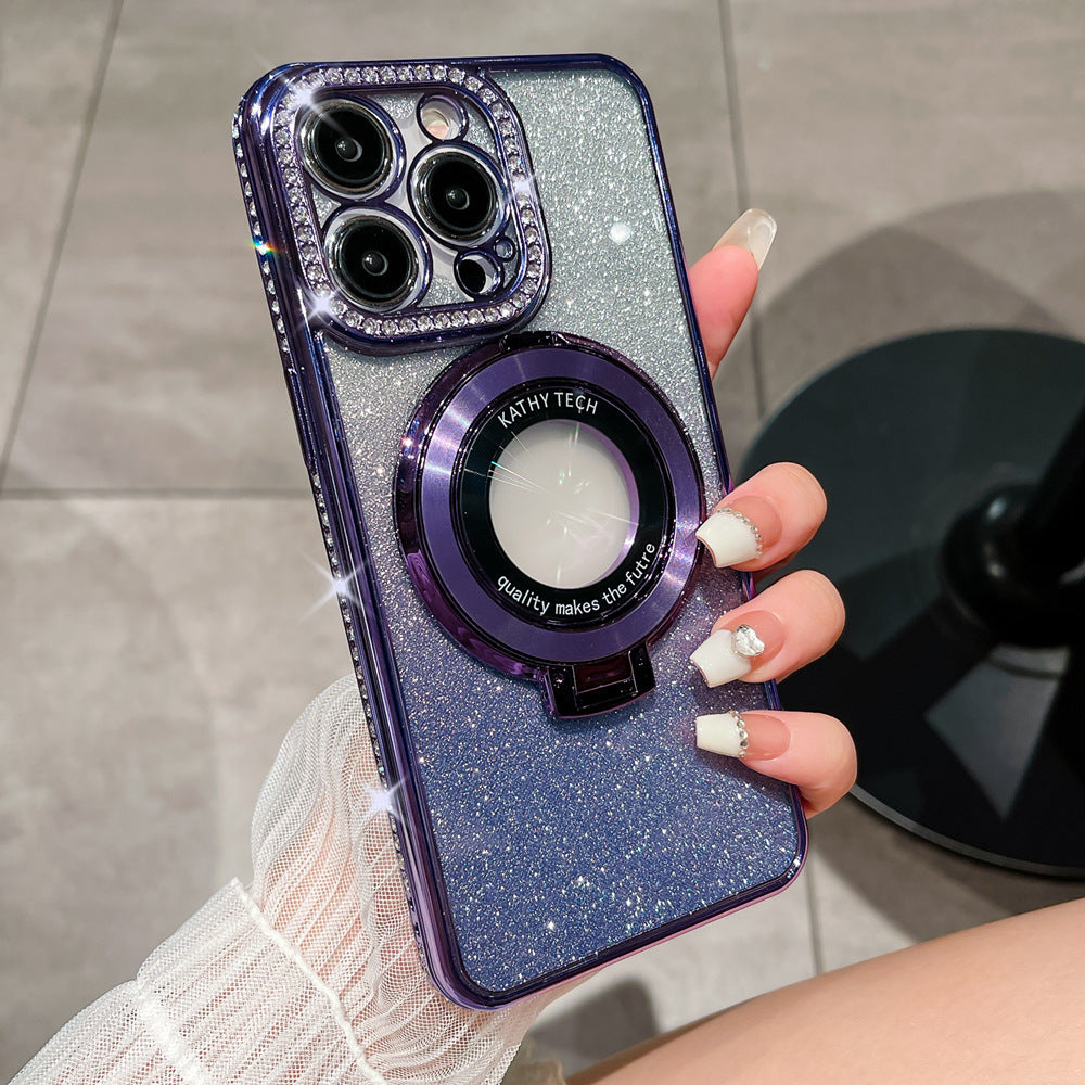 Glitter TPU Galvanisierung Magnetische Halterung