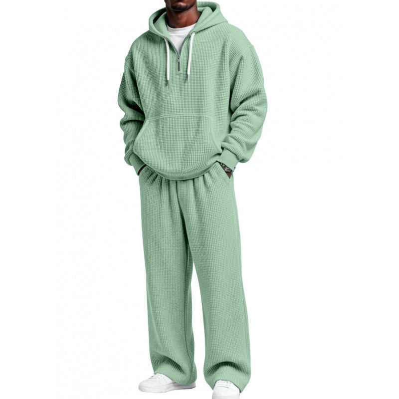 Sportliches zweiteiliges Set – Hoodie & Hose in minimalistischem Design