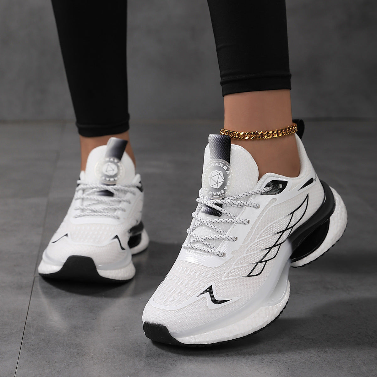 Leichte Stoßdämpfende Mesh Laufschuhe für Sport