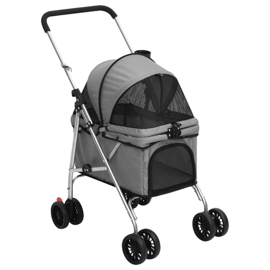 Faltbarer Hundewagen 76cm Hoch Oxford Stoff