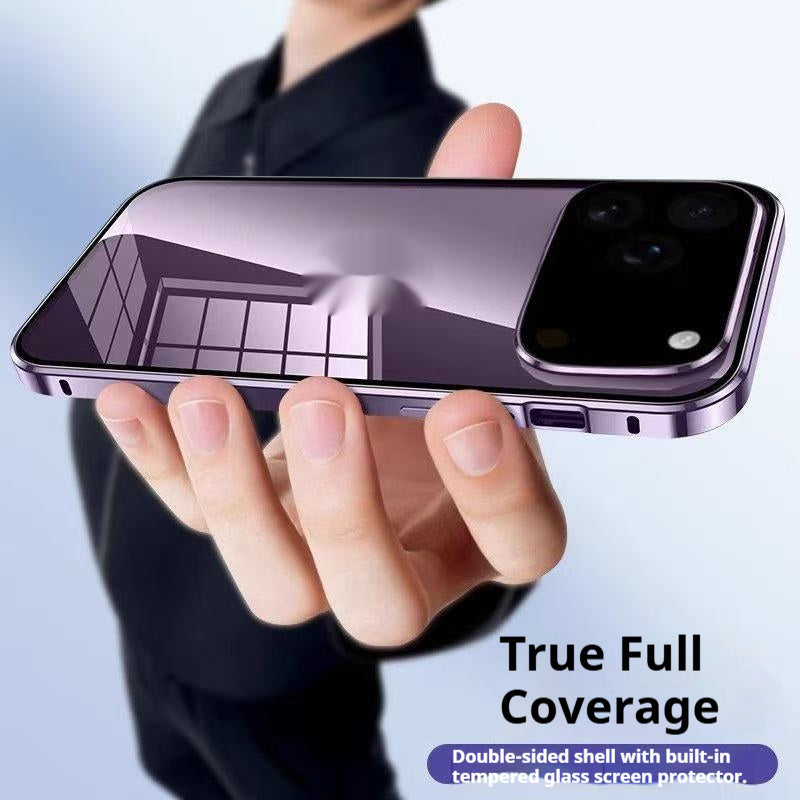 iPhone 17 Modelle/ Magnetische doppelseitige Glas-Schutzhülle 360*