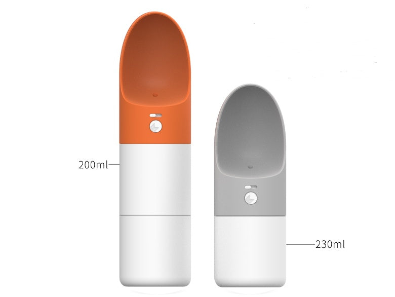 Haustier-Trinkbecher Haustier-Wasserflasche Bequem Einfach zu bedienen-Spritzer-Spritz-Proof One-Key Lock ABS Standard