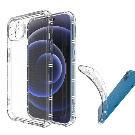 Für iPhone Modelle Silikon-Hülle mit extra Stabilen Kantenschutz