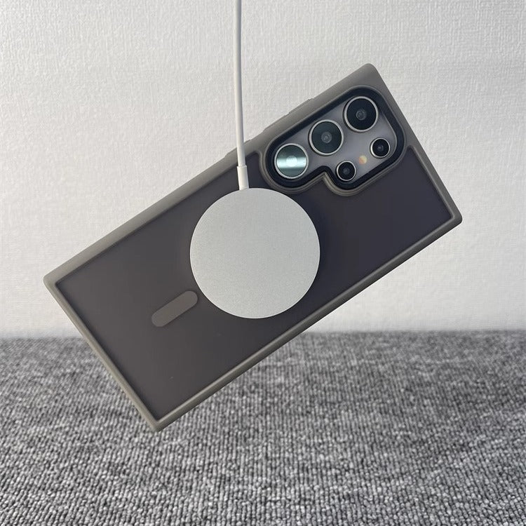Samsung S24 Ultra/Magnetische hautabsorbierende Matte Schutzhülle