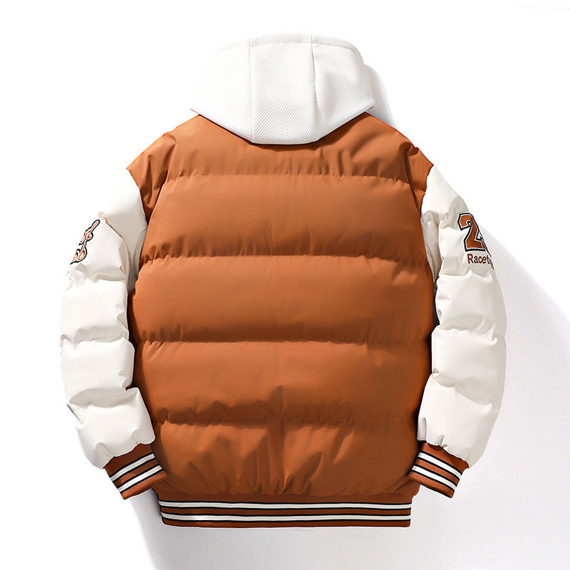 Modische Winterpufferjacke für Herren