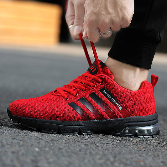 Gr. 35-47 / Sportschuhe atmungsaktives Mesh Outdoor Männer und Frauen Laufschuhe Fitness Joggingschuhe