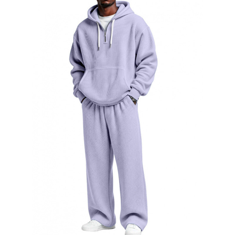 Sportliches zweiteiliges Set – Hoodie & Hose in minimalistischem Design