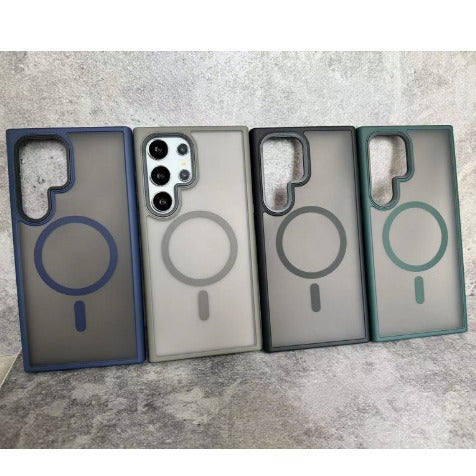 Samsung S24 Ultra/Magnetische hautabsorbierende Matte Schutzhülle