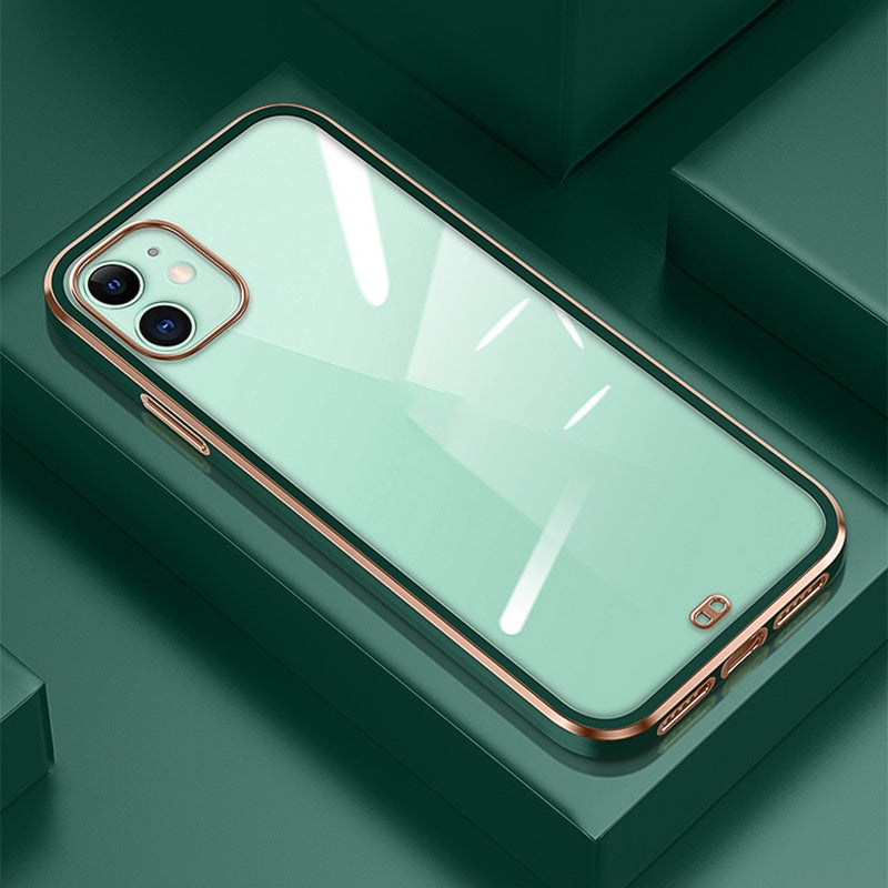 iPhone 11-15 Modelle/ Transparente Weiche Hülle Beschichtung