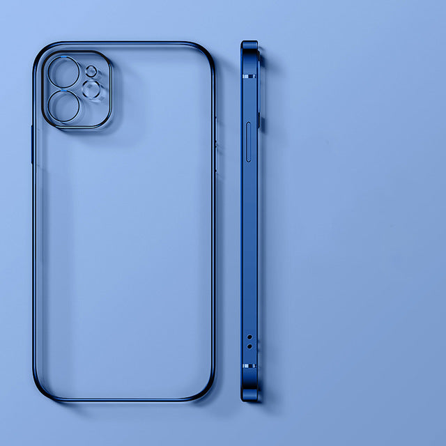 Für iPhone 12 Pro Max Transparente, ultradünne All-inclusive-Hülle