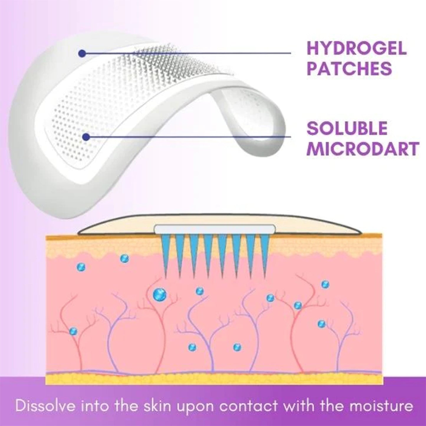 Anti-Falten-Lifting Festigen Fading Wrinkle Hydrating Augenmaske