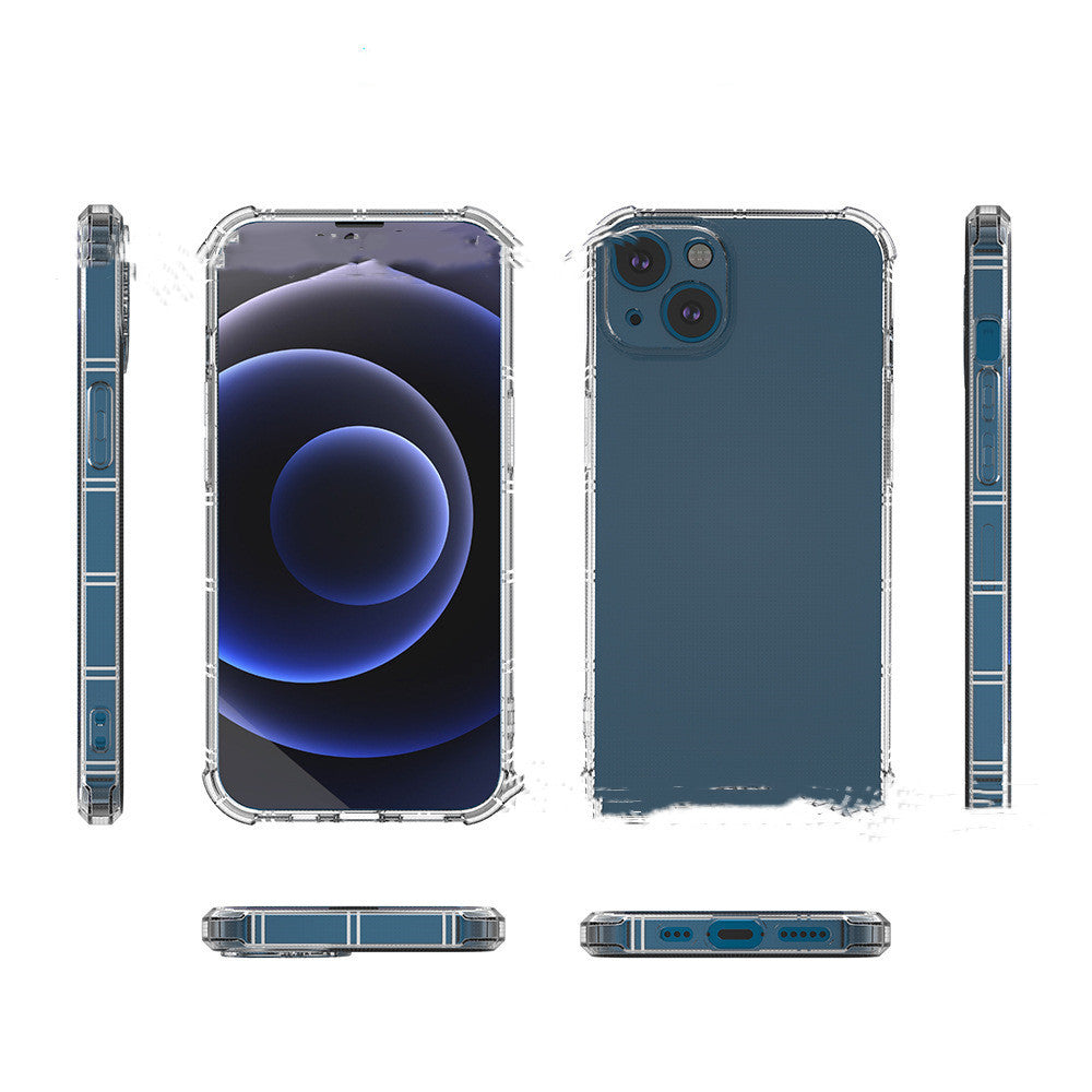 Für iPhone Modelle Silikon-Hülle mit extra Stabilen Kantenschutz