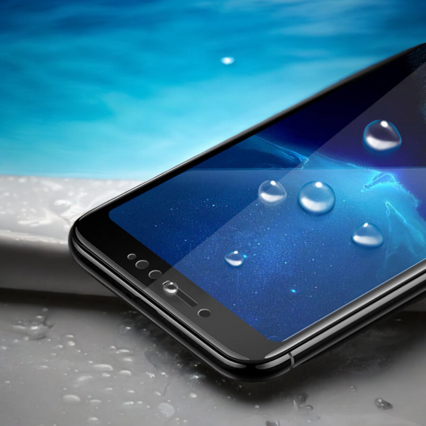 Xiaomi Display/Schutzglas gehärtetes Glas 9D